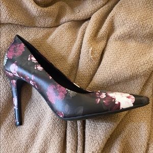 Floral High Heels